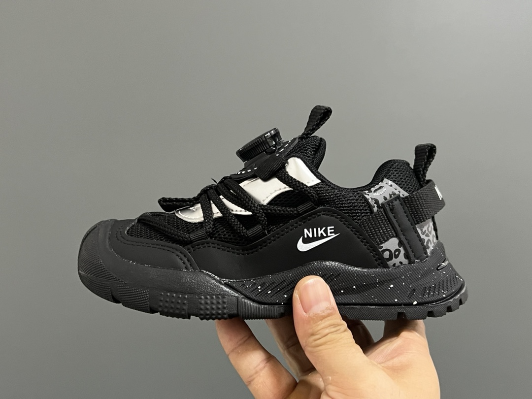 图片[4]-NK ACG轮胎底锁扣儿童运动鞋 尺码：27-37码 经典乔ACG轮胎底系列🆕 精致锁扣，质感超赞👍🏻 橡胶包头耐磨防滑大底✌🏻 优质皮料鞋面拼接☁️-选品中心