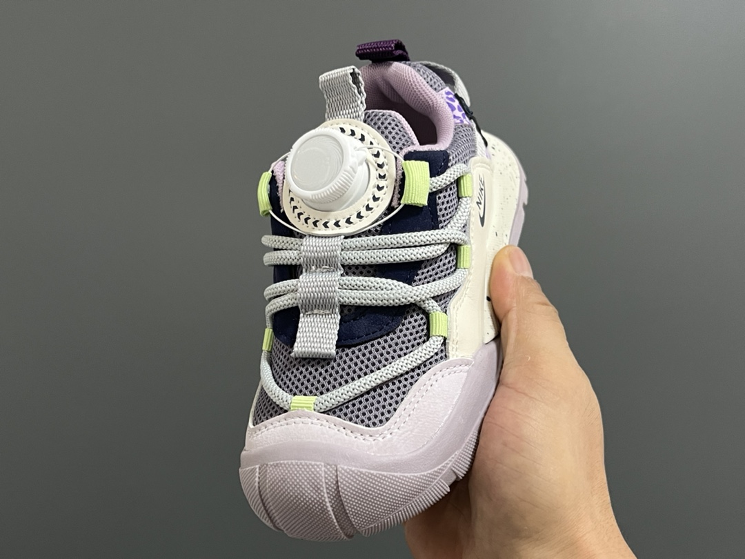 图片[4]-NK ACG轮胎底锁扣儿童运动鞋 尺码：27-37码 经典乔ACG轮胎底系列🆕 精致锁扣，质感超赞👍🏻 橡胶包头耐磨防滑大底✌🏻 优质皮料鞋面拼接☁️-选品中心