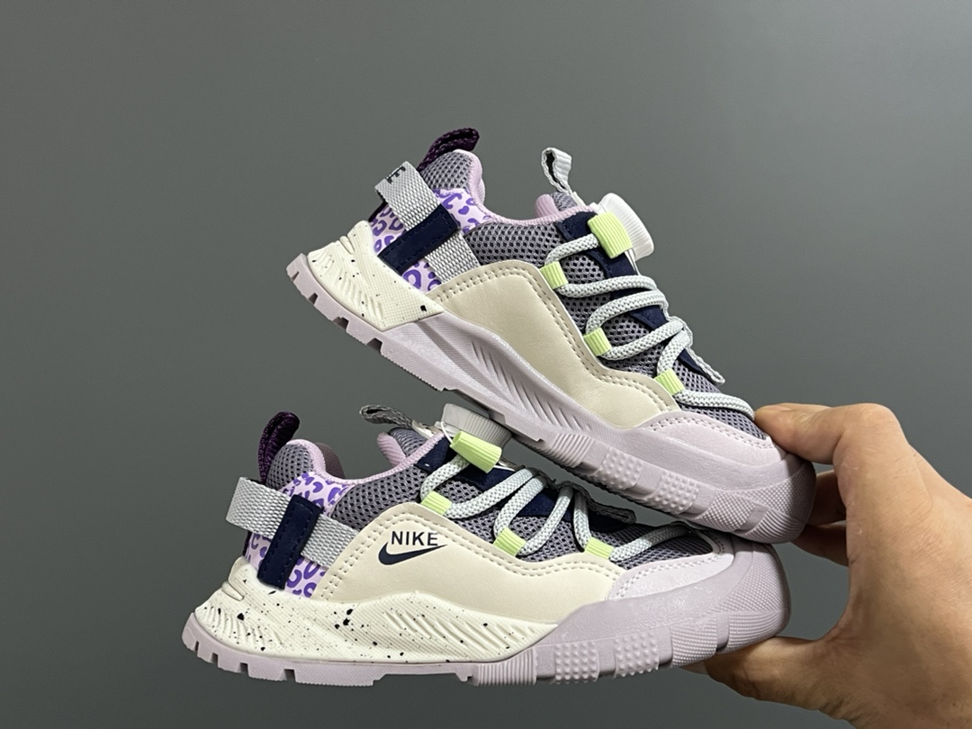 图片[9]-NK ACG轮胎底锁扣儿童运动鞋 尺码：27-37码 经典乔ACG轮胎底系列🆕 精致锁扣，质感超赞👍🏻 橡胶包头耐磨防滑大底✌🏻 优质皮料鞋面拼接☁️-选品中心