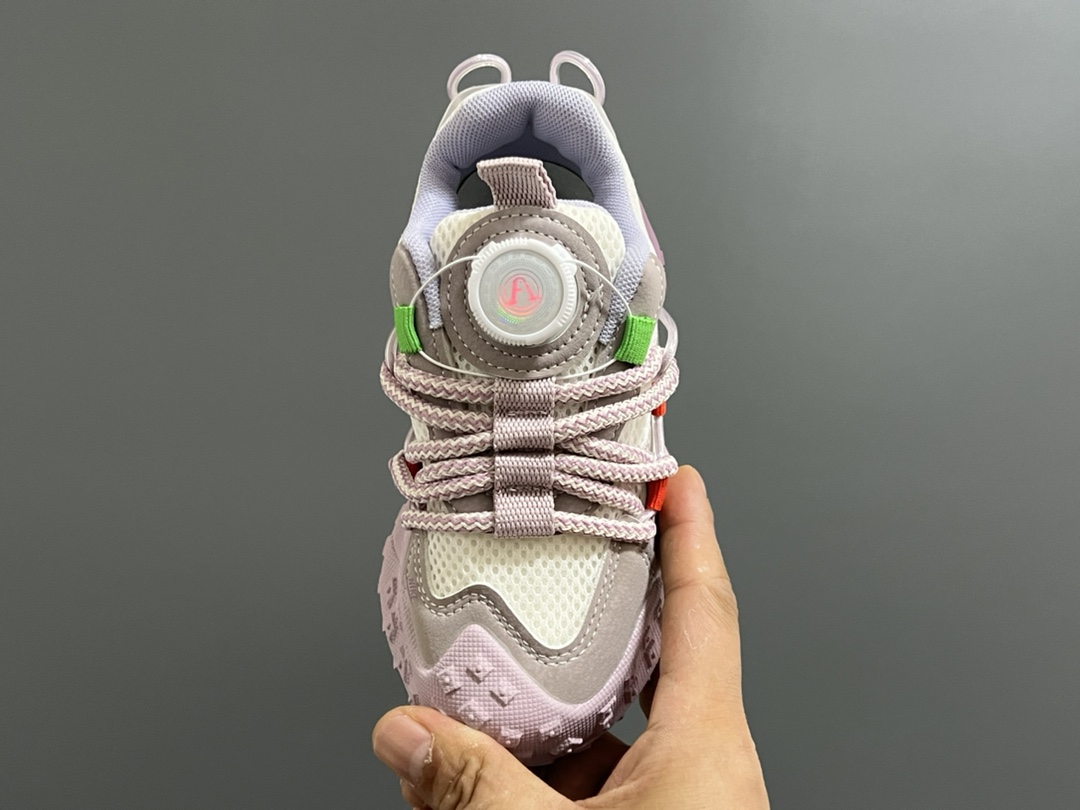 图片[7]-NK 新款锁扣网面儿童老爹运动鞋 尺码：27-37码 经典锁扣设计，一按一拉，超级方便✌🏻 网面透气舒适☁️ 耐磨防滑橡胶大底✌🏻 老爹款超舒适✔️-选品中心