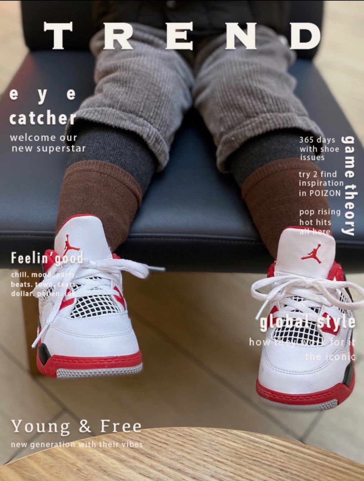 图片[8]-乔4代新款男女童儿童篮球鞋运动鞋 尺码：22-37.5码 潮童必备的AJ4，百搭时尚🆒 采用头层皮打造，高级感满满🈵️ 打理超方便✔️ 橡胶组合大底，耐磨防滑👍🏻 史上最全配色，怎么选都不会踩雷🔥-选品中心