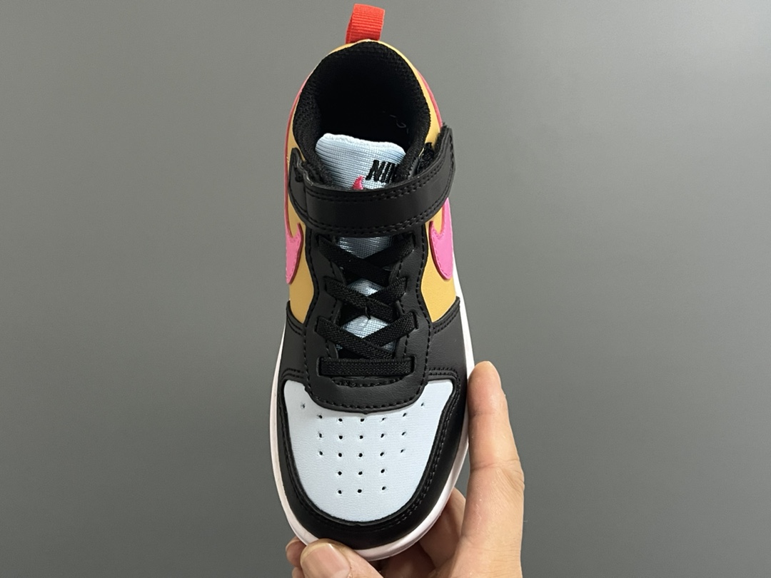 图片[8]-‼️‼️‼️ NK 空一号工装低帮魔术贴儿童板鞋小白鞋 尺码：24-37码 经典百搭板鞋小白鞋，学生时代必备❤️ 低帮魔术贴设计，穿脱方便✔️ 橡胶大底，耐磨防滑👍🏻 优质皮料拼接，质感满分💯-选品中心