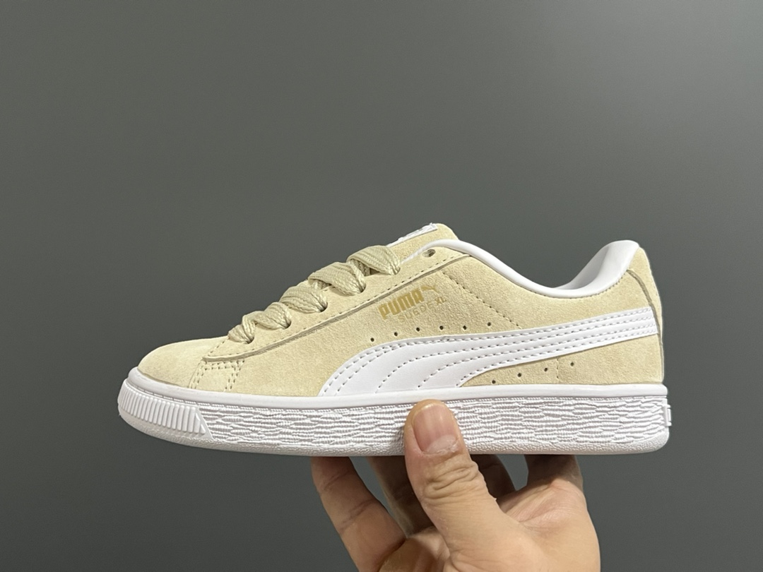 图片[4]-彪M新款反毛皮儿童休闲鞋 尺码：22-35码 经典PUMA系列🆕 优质反毛皮鞋面，质感满满💯 耐磨防滑大底，脚感超赞👍🏻 附赠一对鞋带替换✌🏻-选品中心