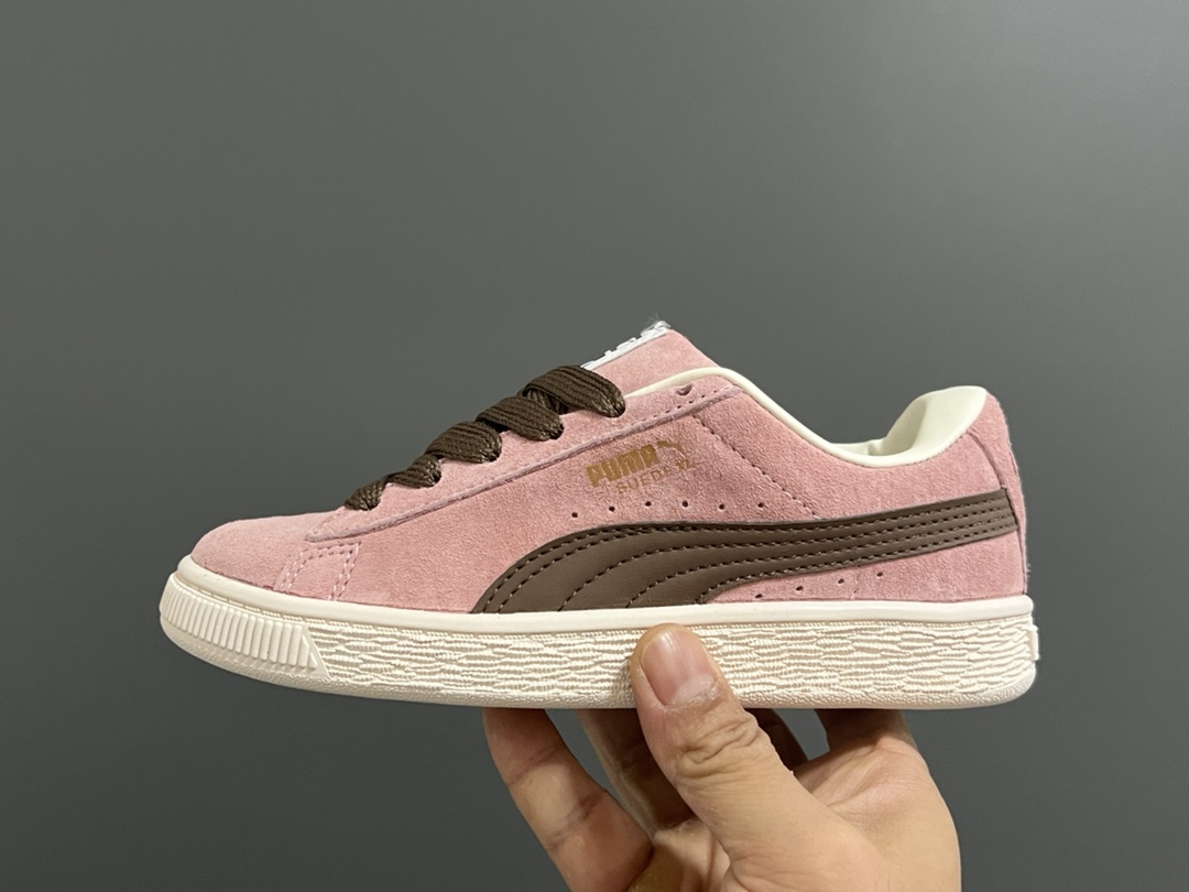 图片[4]-彪M新款反毛皮儿童休闲鞋 尺码：22-35码 经典PUMA系列🆕 优质反毛皮鞋面，质感满满💯 耐磨防滑大底，脚感超赞👍🏻 附赠一对鞋带替换✌🏻-选品中心