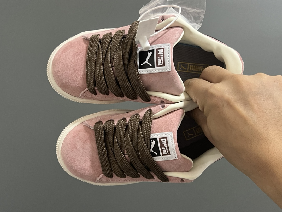 图片[2]-彪M新款反毛皮儿童休闲鞋 尺码：22-35码 经典PUMA系列🆕 优质反毛皮鞋面，质感满满💯 耐磨防滑大底，脚感超赞👍🏻 附赠一对鞋带替换✌🏻-选品中心