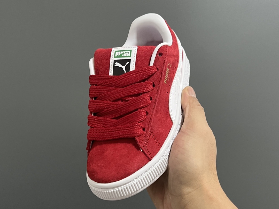 图片[3]-彪M新款反毛皮儿童休闲鞋 尺码：22-35码 经典PUMA系列🆕 优质反毛皮鞋面，质感满满💯 耐磨防滑大底，脚感超赞👍🏻 附赠一对鞋带替换✌🏻-选品中心