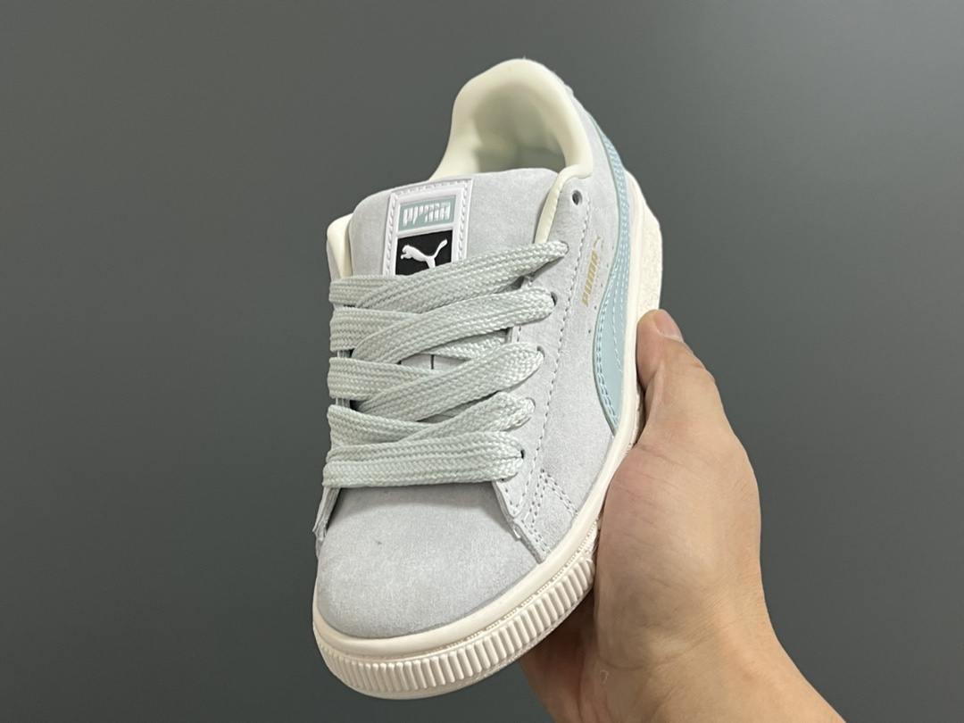 图片[3]-彪M新款反毛皮儿童休闲鞋 尺码：22-35码 经典PUMA系列🆕 优质反毛皮鞋面，质感满满💯 耐磨防滑大底，脚感超赞👍🏻 附赠一对鞋带替换✌🏻-选品中心