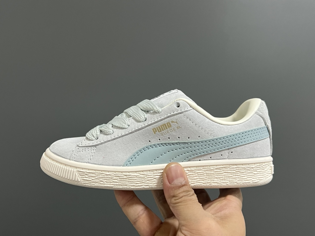 图片[4]-彪M新款反毛皮儿童休闲鞋 尺码：22-35码 经典PUMA系列🆕 优质反毛皮鞋面，质感满满💯 耐磨防滑大底，脚感超赞👍🏻 附赠一对鞋带替换✌🏻-选品中心