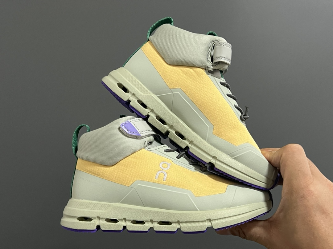 图片[9]-加绒 昂跑秋冬新款中帮儿童运动鞋 尺码：26-37码 小众的昂跑系列On🔥 超轻超软的云朵大底 魔术贴➕松紧带设计，穿脱超方便✌🏻 中帮款式，保护稚嫩脚踝🦶 橡胶耐磨防滑大底，脚感不言而喻☁️-选品中心