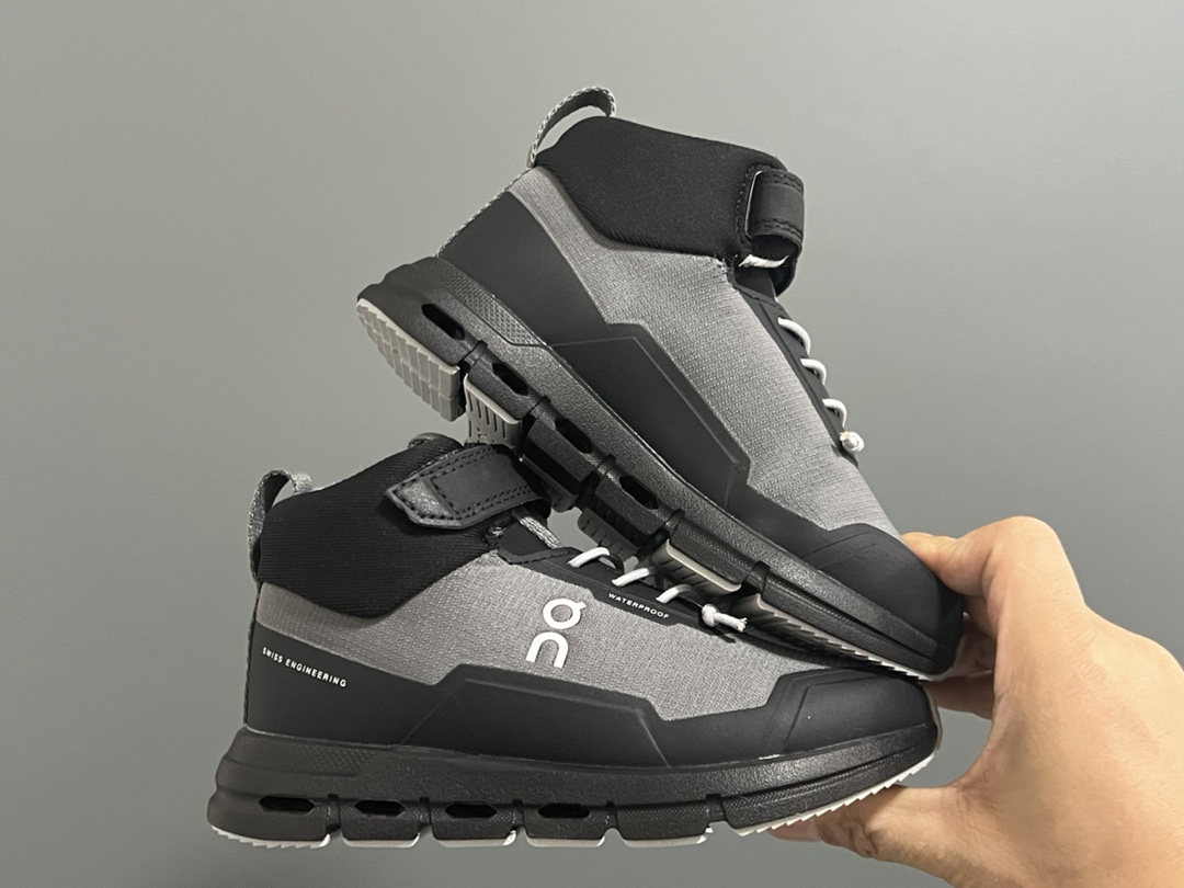 图片[9]-加绒 昂跑秋冬新款中帮儿童运动鞋 尺码：26-37码 小众的昂跑系列On🔥 超轻超软的云朵大底 魔术贴➕松紧带设计，穿脱超方便✌🏻 中帮款式，保护稚嫩脚踝🦶 橡胶耐磨防滑大底，脚感不言而喻☁️-选品中心