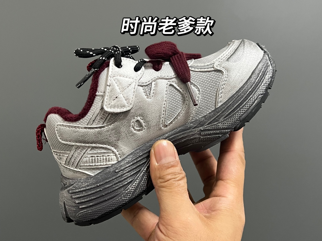 图片[9]-加绒NB断N儿童魔术贴老爹鞋26-37码 超贴心的加绒款❄️ 魔术贴设计、穿脱超方便✌🏻 老爹款式，百搭又时髦✨-选品中心