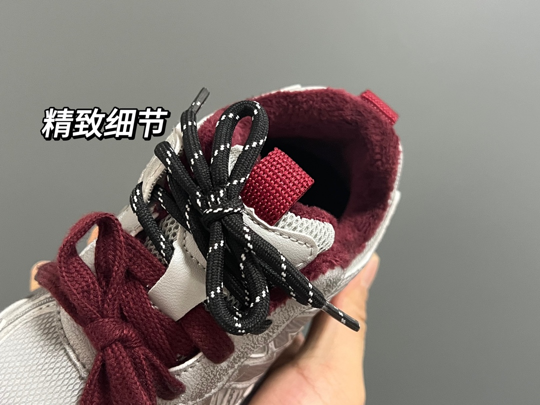 图片[2]-加绒NB断N儿童魔术贴老爹鞋26-37码 超贴心的加绒款❄️ 魔术贴设计、穿脱超方便✌🏻 老爹款式，百搭又时髦✨-选品中心