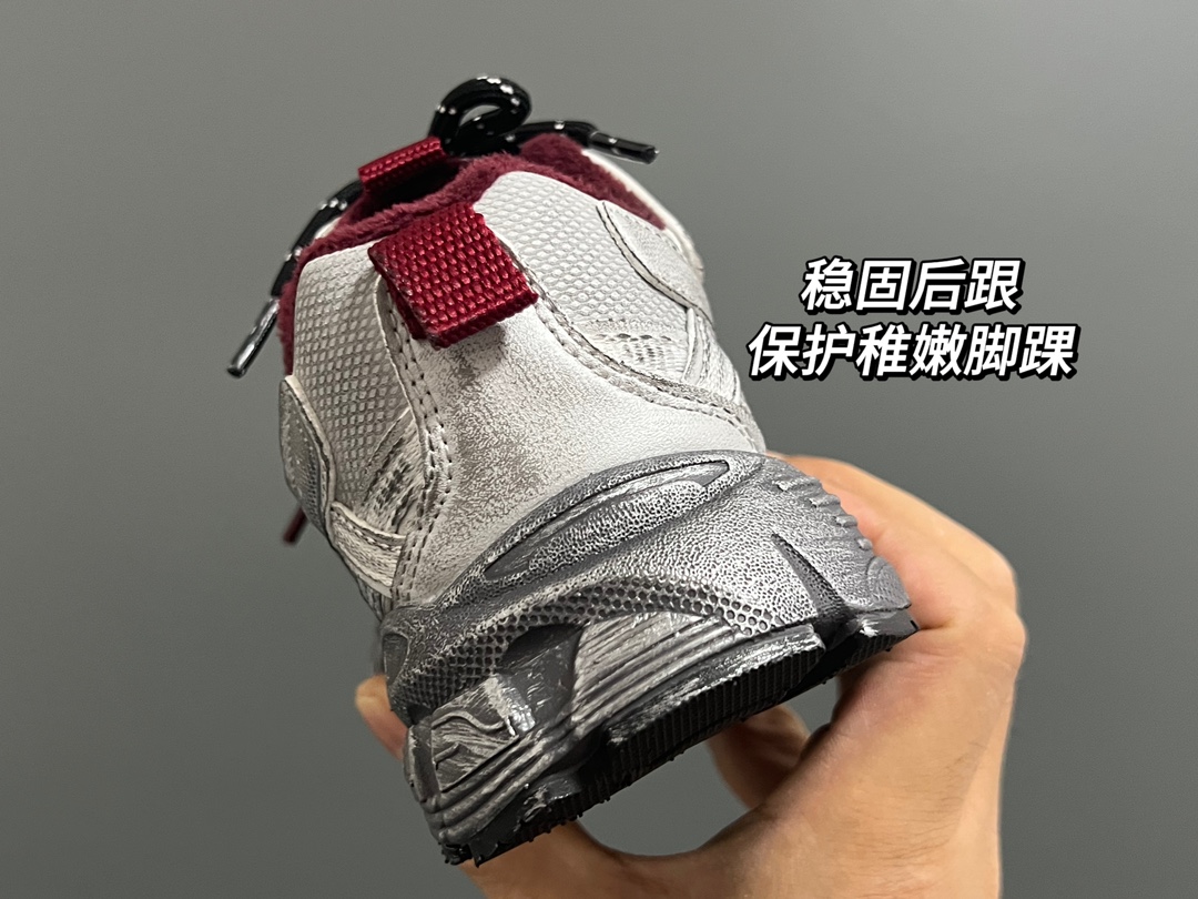 图片[4]-加绒NB断N儿童魔术贴老爹鞋26-37码 超贴心的加绒款❄️ 魔术贴设计、穿脱超方便✌🏻 老爹款式，百搭又时髦✨-选品中心