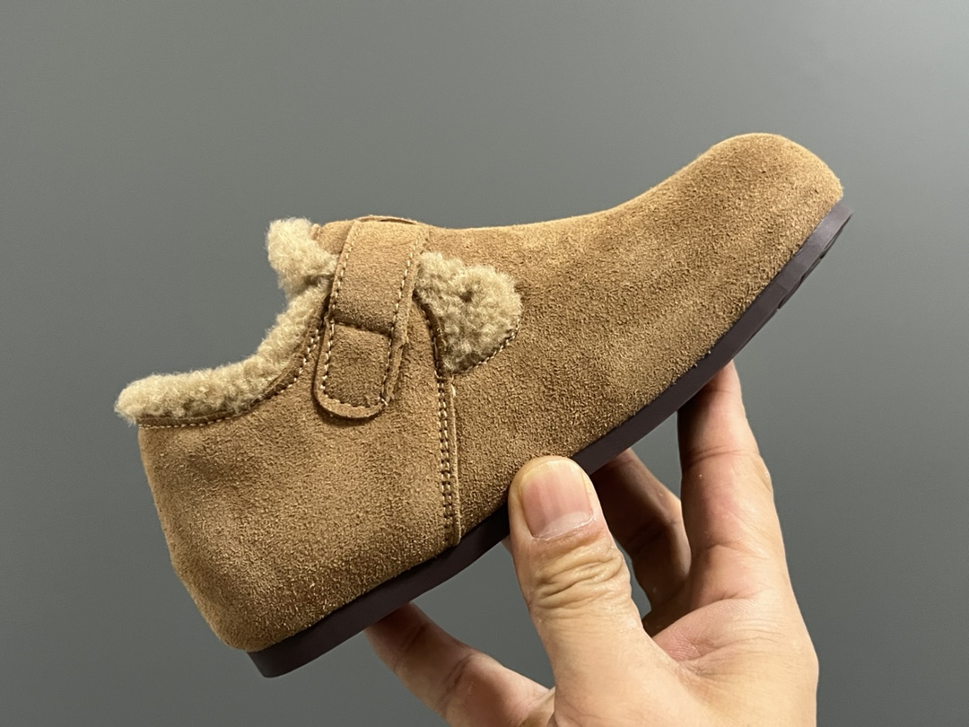 图片[6]-加绒勃肯儿童魔术贴保暖棉鞋 尺码：26-37码 超萌的勃肯系列🔥 魔术贴设计，穿脱方便✌🏻 加绒保暖内里，保暖又舒适❄️ 耐磨防滑大底，脚感不言而喻✌🏻-选品中心