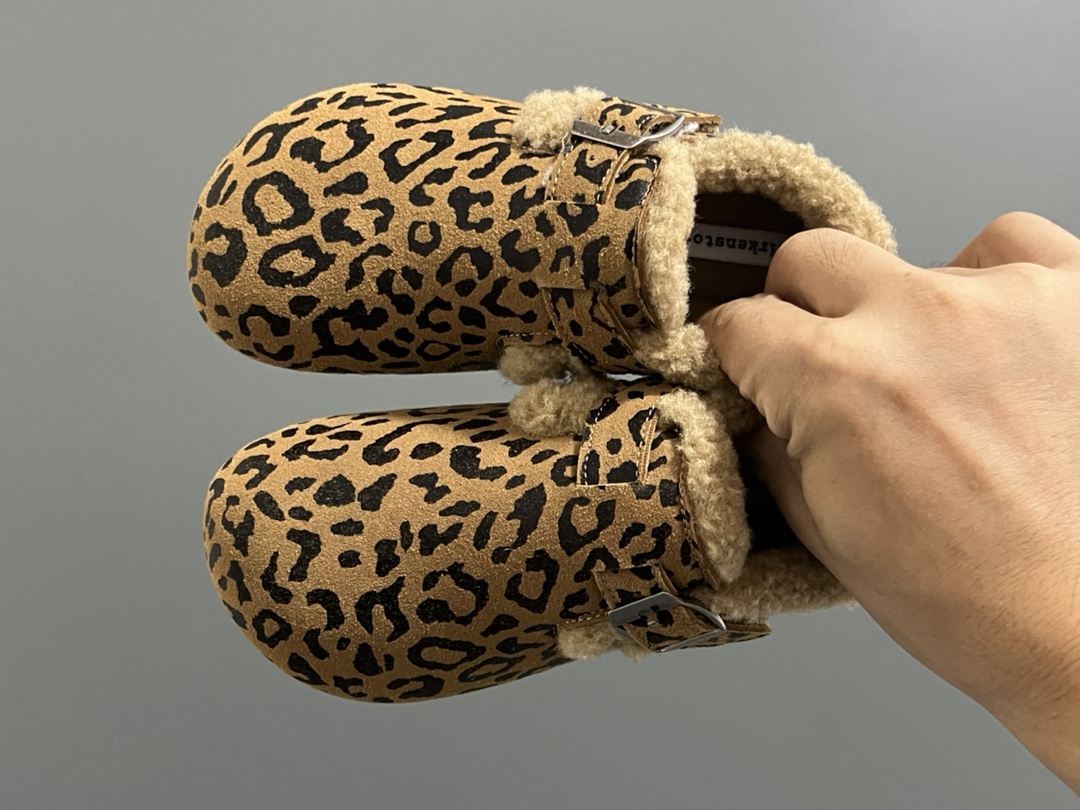 图片[2]-加绒勃肯儿童魔术贴保暖棉鞋 尺码：26-37码 超萌的勃肯系列🔥 魔术贴设计，穿脱方便✌🏻 加绒保暖内里，保暖又舒适❄️ 耐磨防滑大底，脚感不言而喻✌🏻-选品中心