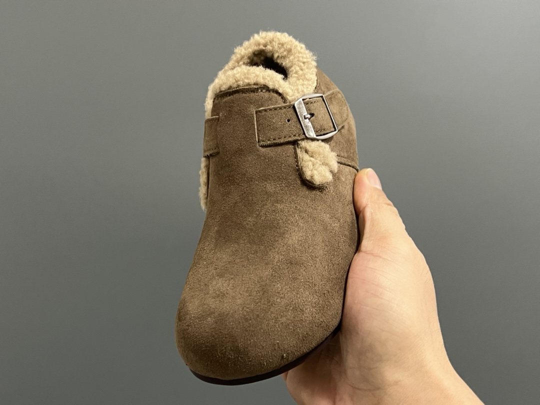 图片[3]-加绒勃肯儿童魔术贴保暖棉鞋 尺码：26-37码 超萌的勃肯系列🔥 魔术贴设计，穿脱方便✌🏻 加绒保暖内里，保暖又舒适❄️ 耐磨防滑大底，脚感不言而喻✌🏻-选品中心