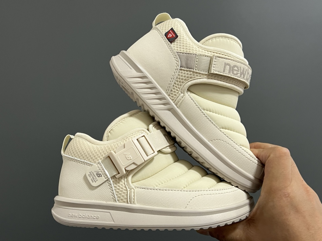 图片[9]-加绒NB中帮卡扣防风儿童雪地靴 尺码：24-39码 加绒款NB中帮系列❄️ 内里加绒，保暖又舒适☁️ 卡扣设计，穿脱超方便✌🏻 耐磨防滑大底，脚感超赞👍🏻-选品中心