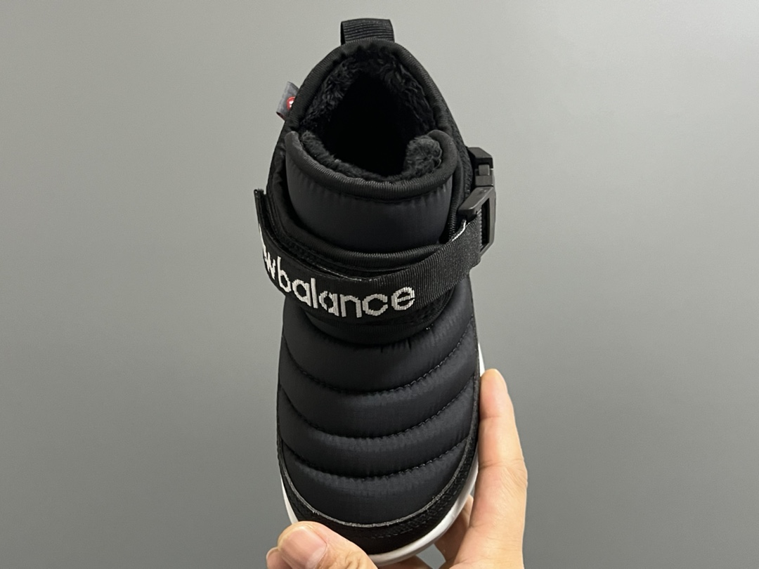 图片[5]-加绒NB中帮卡扣防风儿童雪地靴 尺码：24-39码 加绒款NB中帮系列❄️ 内里加绒，保暖又舒适☁️ 卡扣设计，穿脱超方便✌🏻 耐磨防滑大底，脚感超赞👍🏻-选品中心