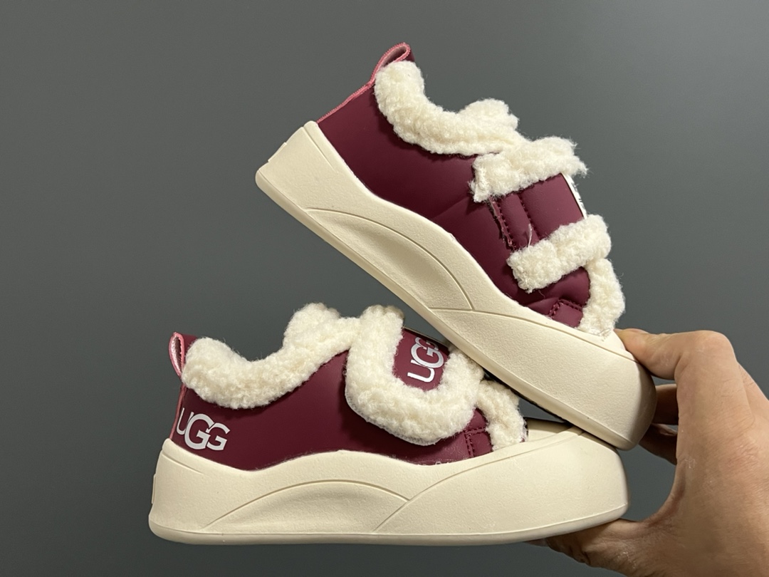 图片[9]-U家羊羔毛魔术贴儿童棉鞋 尺码：26-37码 UGG经典羊羔毛🐑系列 魔术贴设计，穿脱方便✌🏻 内里羊羔毛，保暖又舒适❄️-选品中心