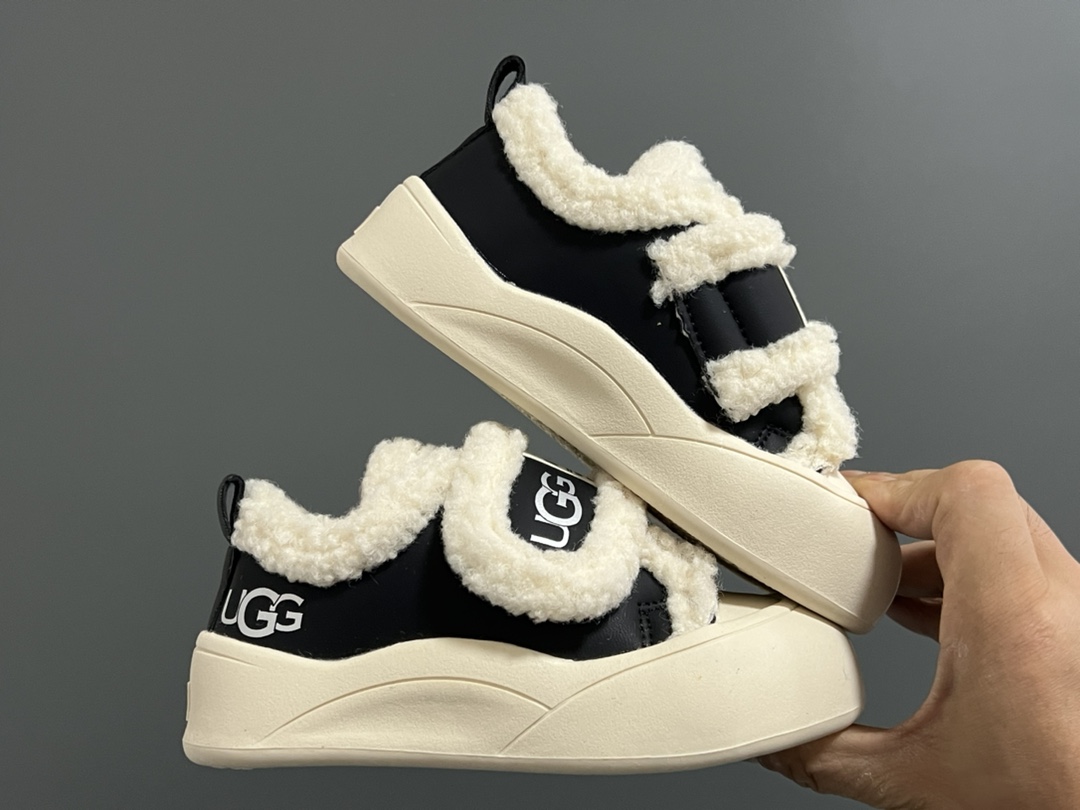 图片[9]-U家羊羔毛魔术贴儿童棉鞋 尺码：26-37码 UGG经典羊羔毛🐑系列 魔术贴设计，穿脱方便✌🏻 内里羊羔毛，保暖又舒适❄️-选品中心