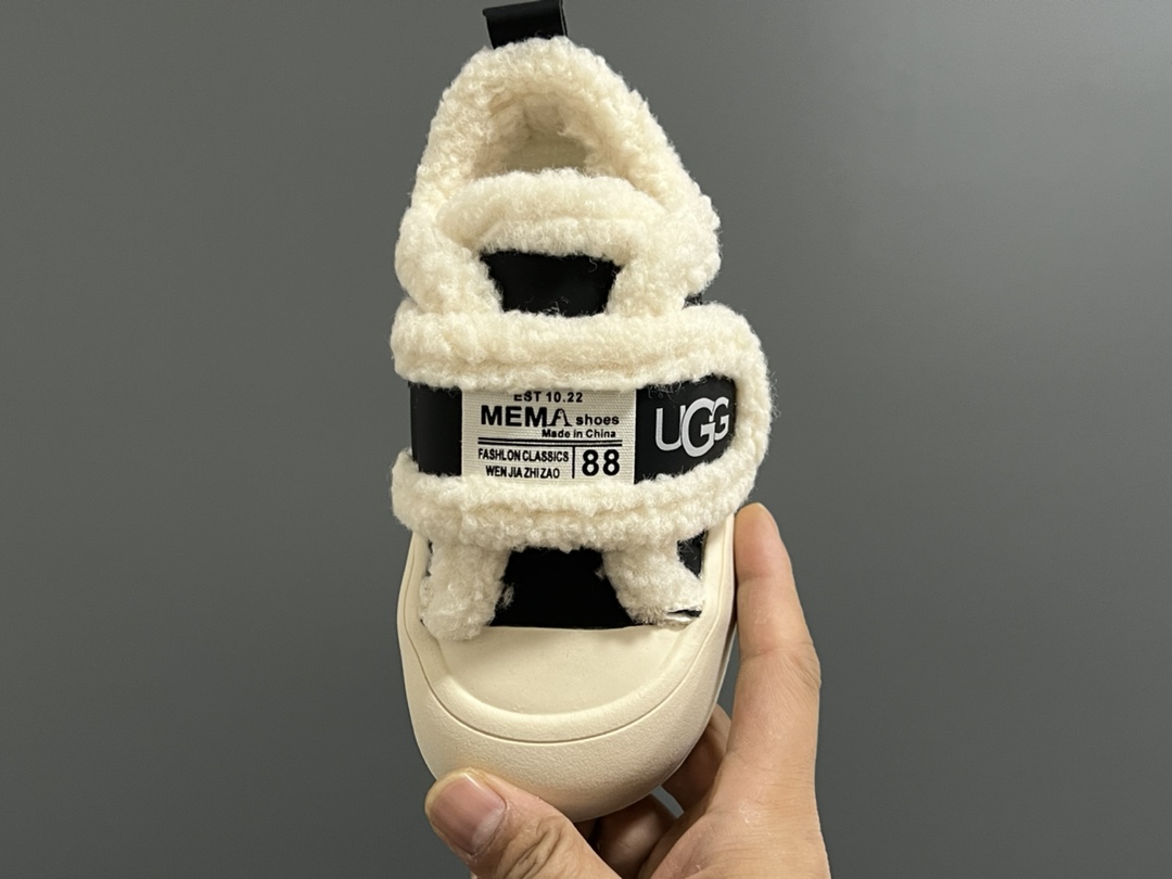 图片[5]-U家羊羔毛魔术贴儿童棉鞋 尺码：26-37码 UGG经典羊羔毛🐑系列 魔术贴设计，穿脱方便✌🏻 内里羊羔毛，保暖又舒适❄️-选品中心