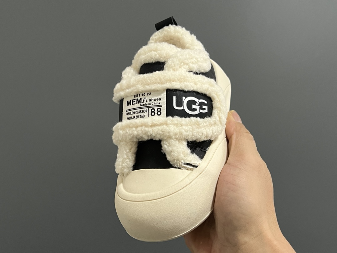 图片[3]-U家羊羔毛魔术贴儿童棉鞋 尺码：26-37码 UGG经典羊羔毛🐑系列 魔术贴设计，穿脱方便✌🏻 内里羊羔毛，保暖又舒适❄️-选品中心