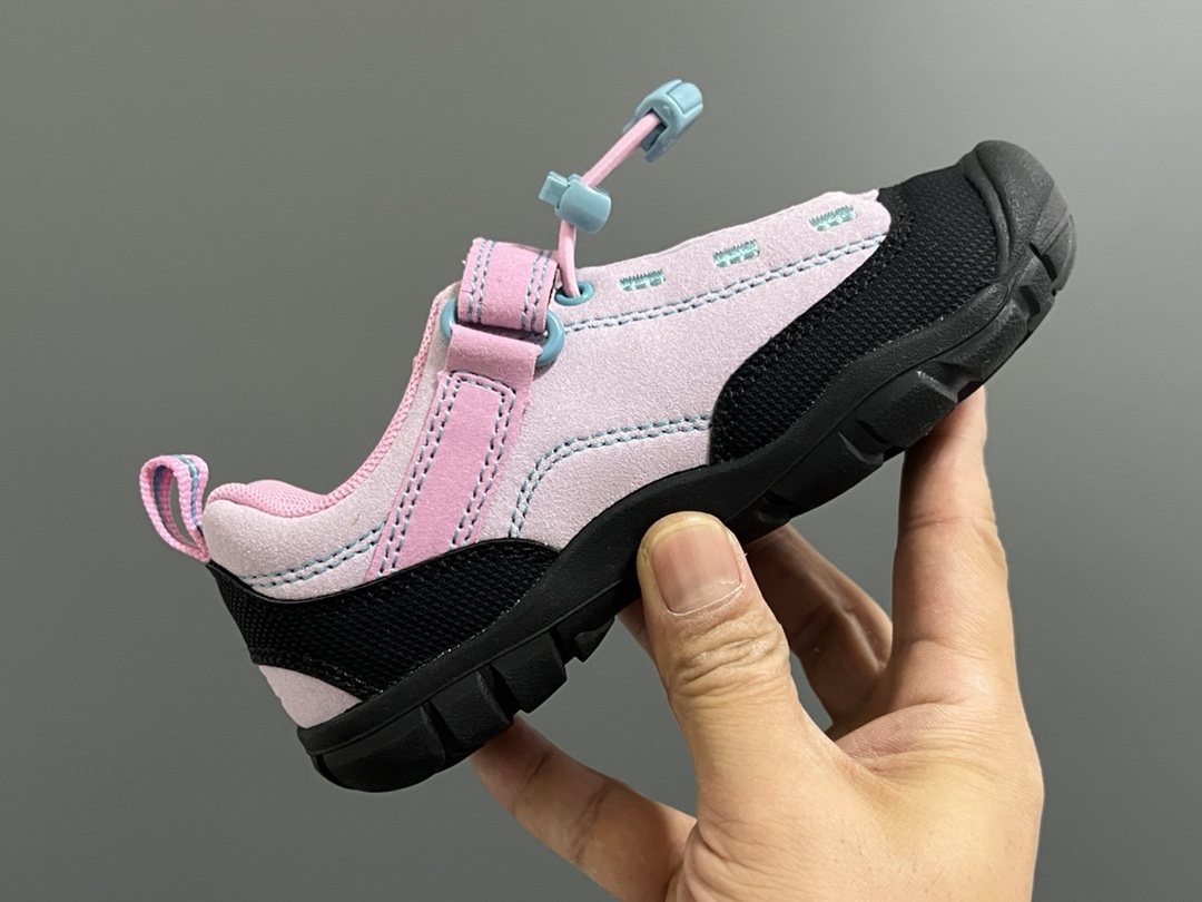 图片[5]-KEEN 新配色户外儿童登山鞋 尺码：24-37码 祖国版YYDS‼️ 新配色好好看😍 优质麂皮面料，轻微防水💧 魔术贴➕松紧带设计，穿脱方便✔️ 橡胶耐磨防滑大底，脚感超赞👍🏻-选品中心