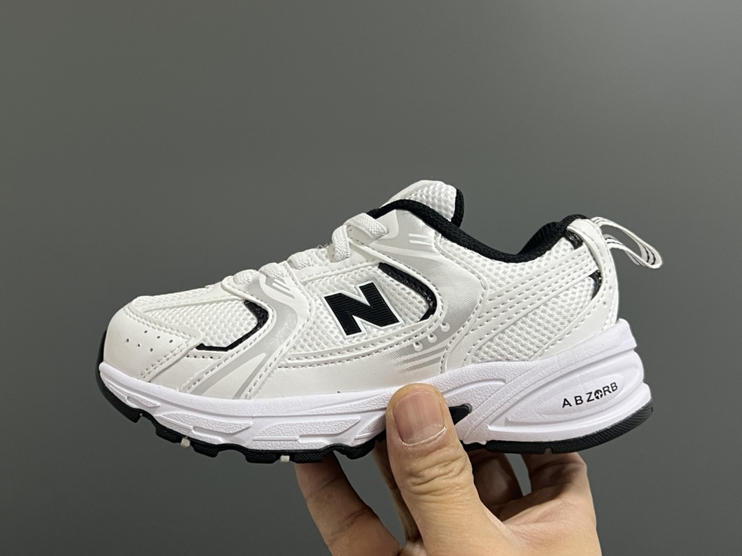 图片[4]-原单版牛B新款530网面儿童松紧带老爹运动鞋 尺码：26-37码 新工厂新工艺❤️ 经典NB530老爹款🆕 松紧带设计钱，穿脱超方便✌🏻 老爹款百搭又时髦✨-选品中心