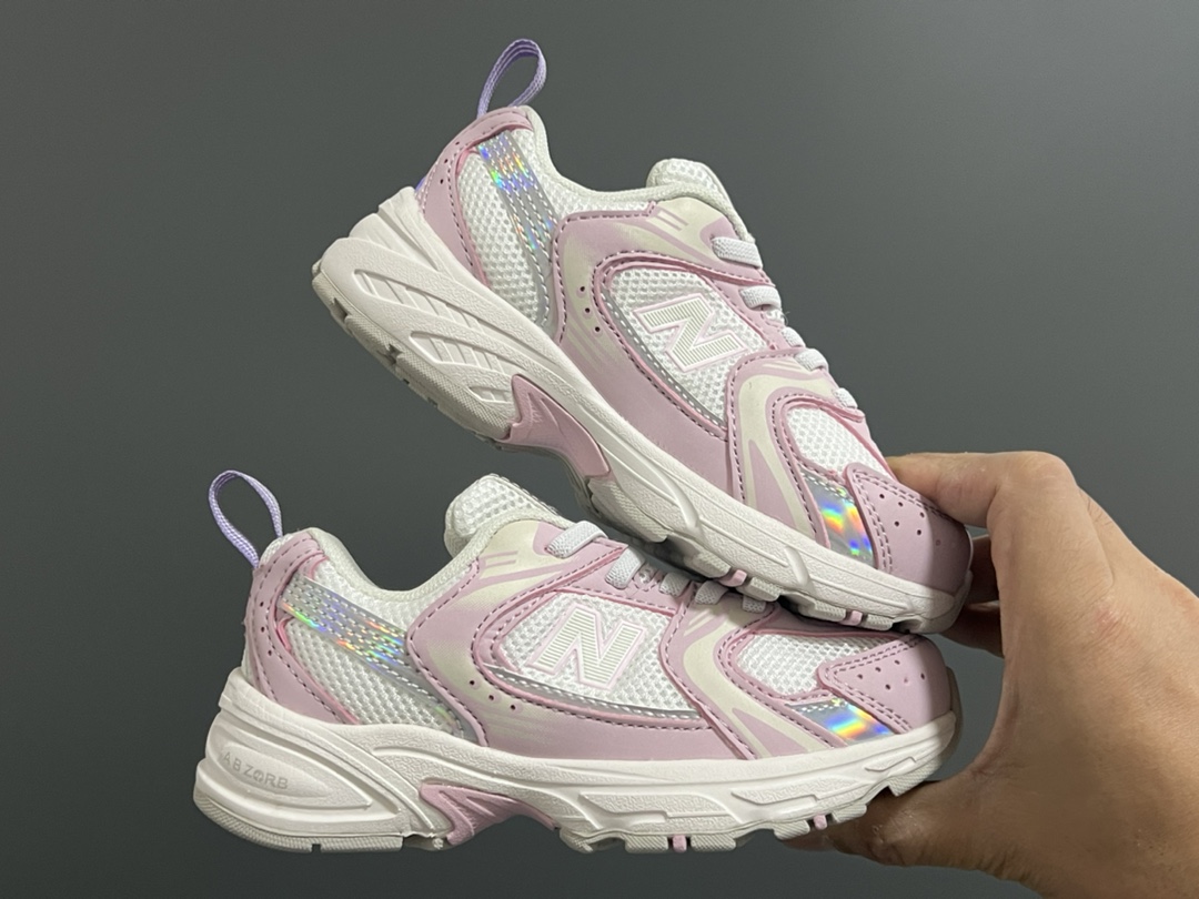 图片[9]-原单版牛B新款530网面儿童松紧带老爹运动鞋 尺码：26-37码 新工厂新工艺❤️ 经典NB530老爹款🆕 松紧带设计钱，穿脱超方便✌🏻 老爹款百搭又时髦✨-选品中心