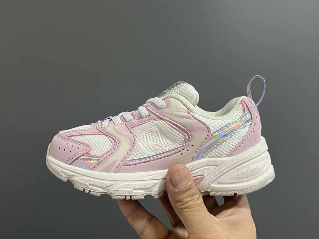 图片[4]-原单版牛B新款530网面儿童松紧带老爹运动鞋 尺码：26-37码 新工厂新工艺❤️ 经典NB530老爹款🆕 松紧带设计钱，穿脱超方便✌🏻 老爹款百搭又时髦✨-选品中心