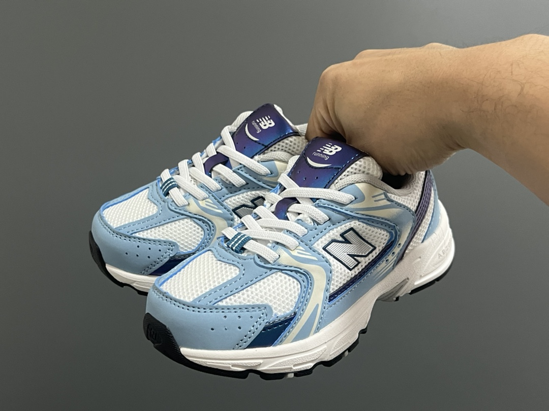 图片[2]-原单版牛B新款530网面儿童松紧带老爹运动鞋 尺码：26-37码 新工厂新工艺❤️ 经典NB530老爹款🆕 松紧带设计钱，穿脱超方便✌🏻 老爹款百搭又时髦✨-选品中心