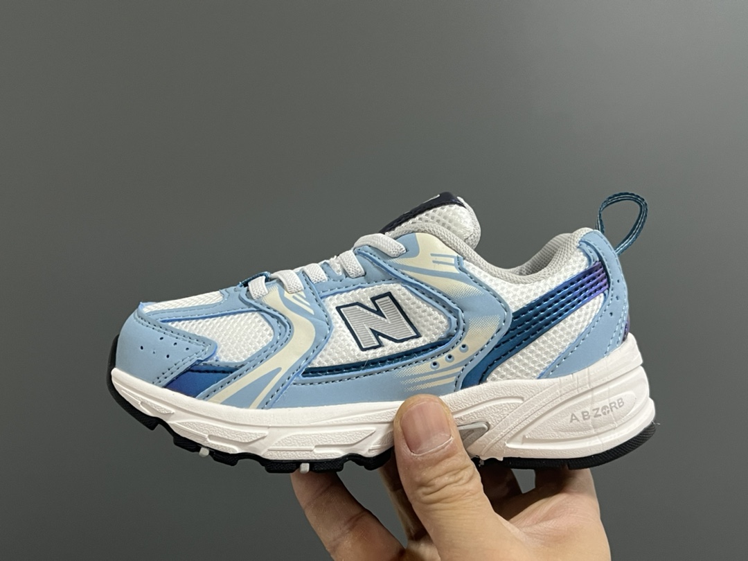 图片[4]-原单版牛B新款530网面儿童松紧带老爹运动鞋 尺码：26-37码 新工厂新工艺❤️ 经典NB530老爹款🆕 松紧带设计钱，穿脱超方便✌🏻 老爹款百搭又时髦✨-选品中心