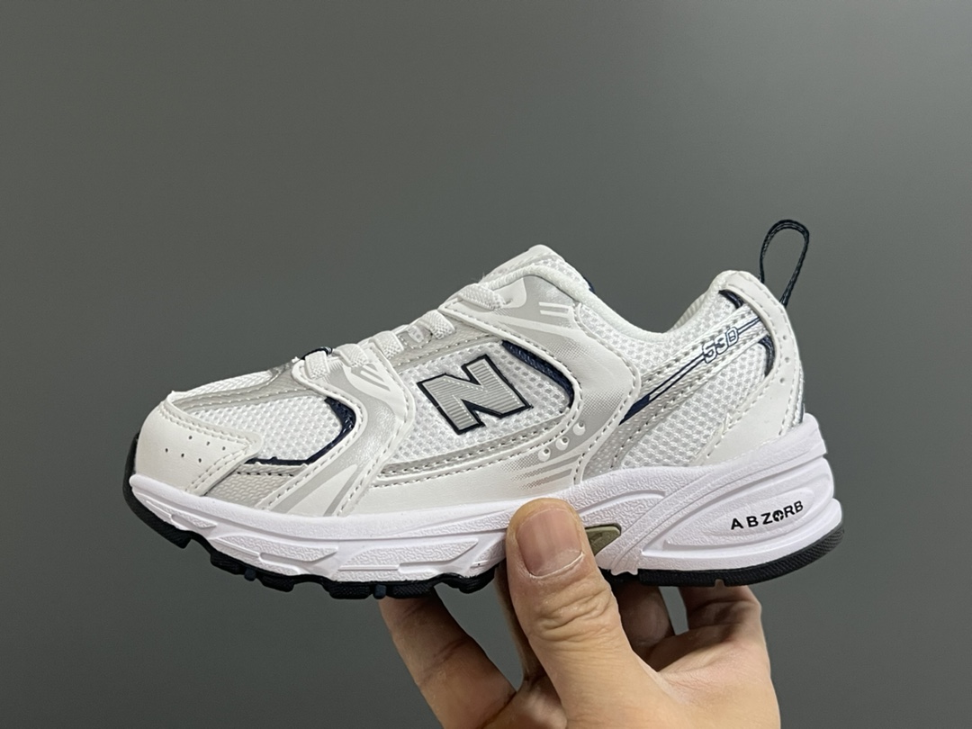 图片[4]-原单版牛B新款530网面儿童松紧带老爹运动鞋 尺码：26-37码 新工厂新工艺❤️ 经典NB530老爹款🆕 松紧带设计钱，穿脱超方便✌🏻 老爹款百搭又时髦✨-选品中心