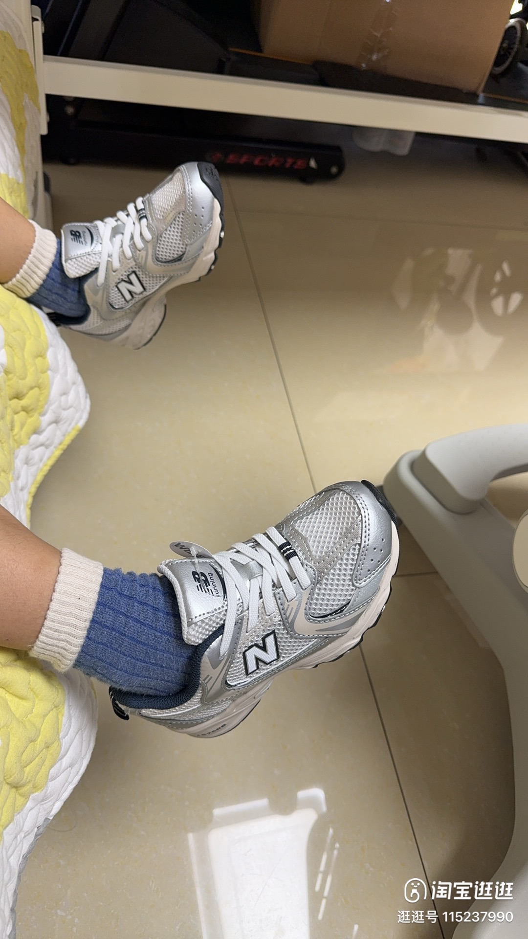 图片[9]-原单版牛B新款530网面儿童松紧带老爹运动鞋 尺码：26-37码 新工厂新工艺❤️ 经典NB530老爹款🆕 松紧带设计钱，穿脱超方便✌🏻 老爹款百搭又时髦✨-选品中心