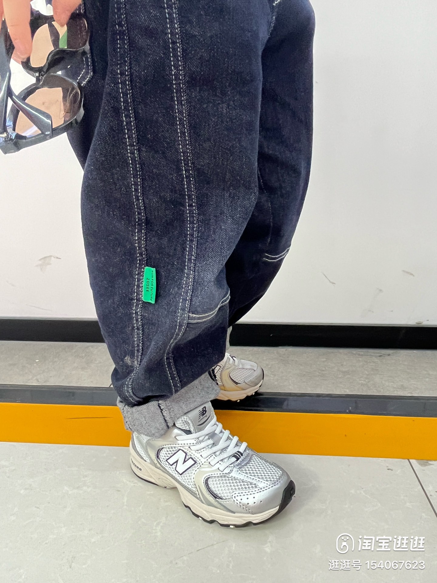 图片[8]-原单版牛B新款530网面儿童松紧带老爹运动鞋 尺码：26-37码 新工厂新工艺❤️ 经典NB530老爹款🆕 松紧带设计钱，穿脱超方便✌🏻 老爹款百搭又时髦✨-选品中心