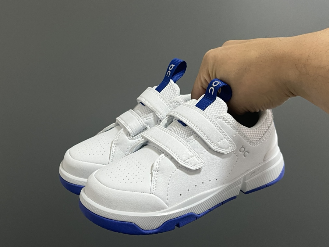 ‼️‼️ 昂跑双魔术贴休闲运动鞋26-37码 优质皮料拼接，质感满满💯 双魔术贴设计，穿脱超方便✔️ 橡胶耐磨防滑大底，脚感超赞👍🏻-选品中心