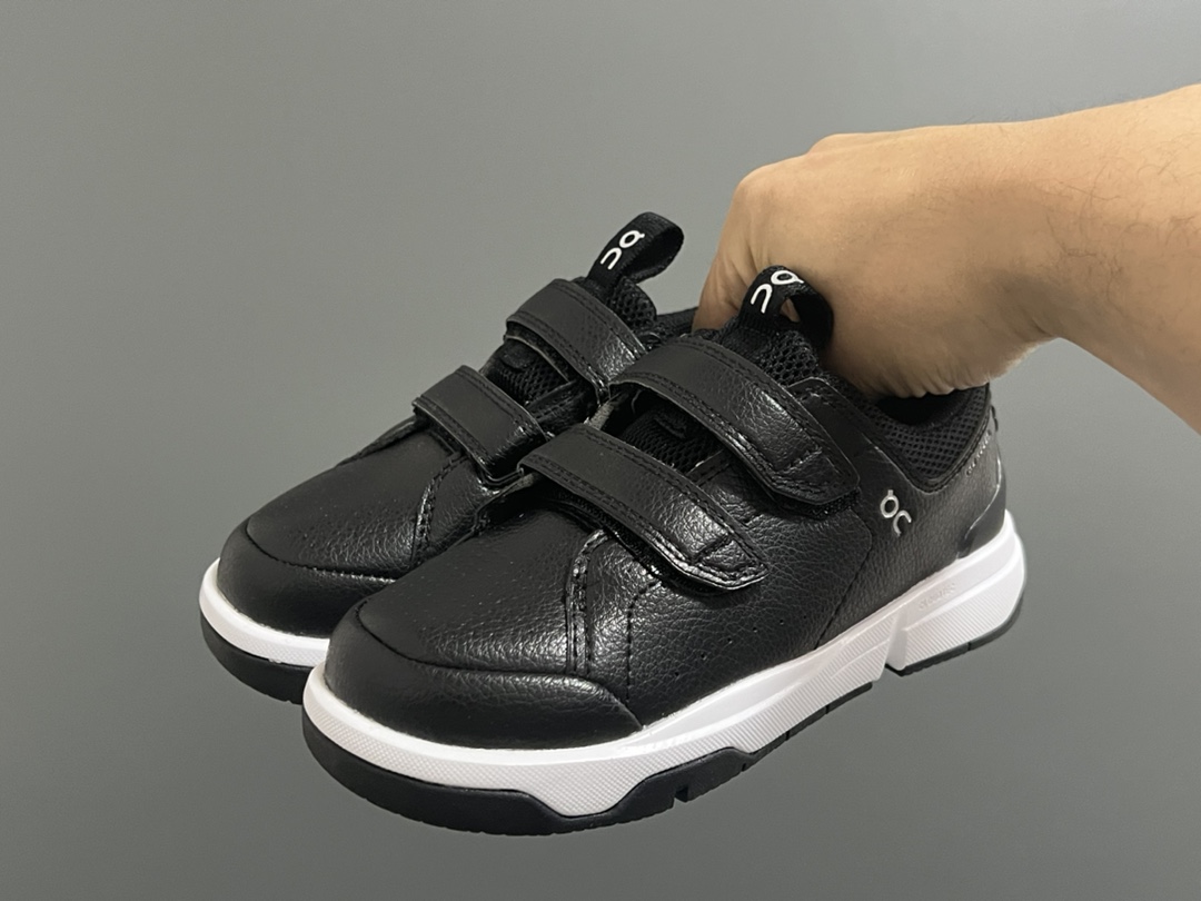 图片[2]-昂跑秋冬新款双魔术贴休闲运动鞋 尺码：26-37码 超爱的小众品牌—On昂跑 优质皮料拼接，质感满满💯 双魔术贴设计，穿脱超方便✔️ 橡胶耐磨防滑大底，脚感超赞👍🏻-选品中心