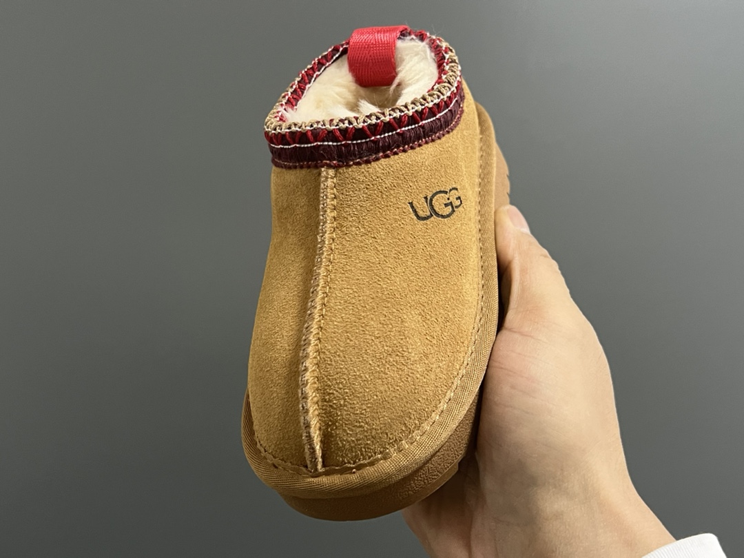 图片[3]-UGG民族风儿童低帮雪地靴 尺码：25-37码 经典UGG系列❄️ 民族风细节，质感满满💯 内里加绒加厚，保暖又舒适☁️ 橡胶耐克防滑大底，脚感超赞👍🏻-选品中心