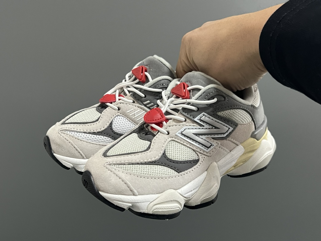 专G版牛B9060松紧扣儿童老爹运动鞋 尺码：24-36码 经典NB9060老爹款🆕 松紧扣设计，附赠一对鞋带，穿脱方便✌🏻 老爹款式设计，百搭又时髦✨-选品中心