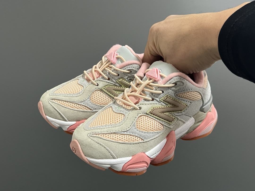 专G版牛B9060松紧扣儿童老爹运动鞋 尺码：24-36码 经典NB9060老爹款🆕 松紧扣设计，附赠一对鞋带，穿脱方便✌🏻 老爹款式设计，百搭又时髦✨-选品中心