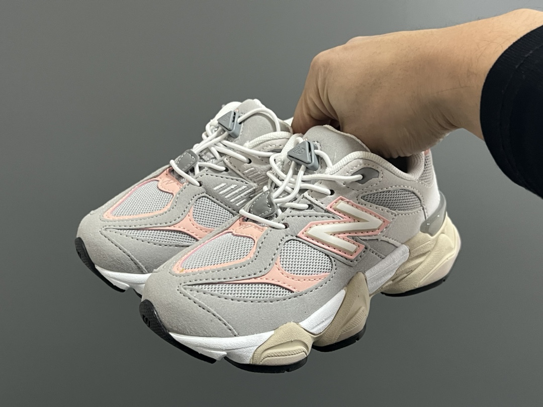 图片[2]-专G版牛B9060松紧扣儿童老爹运动鞋 尺码：24-36码 经典NB9060老爹款🆕 松紧扣设计，附赠一对鞋带，穿脱方便✌🏻 老爹款式设计，百搭又时髦✨-选品中心