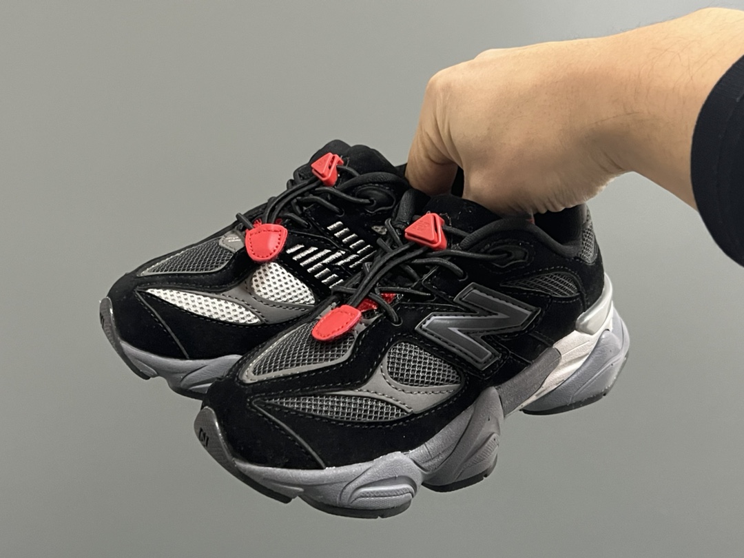 图片[2]-专G版牛B9060松紧扣儿童老爹运动鞋 尺码：24-36码 经典NB9060老爹款🆕 松紧扣设计，附赠一对鞋带，穿脱方便✌🏻 老爹款式设计，百搭又时髦✨-选品中心