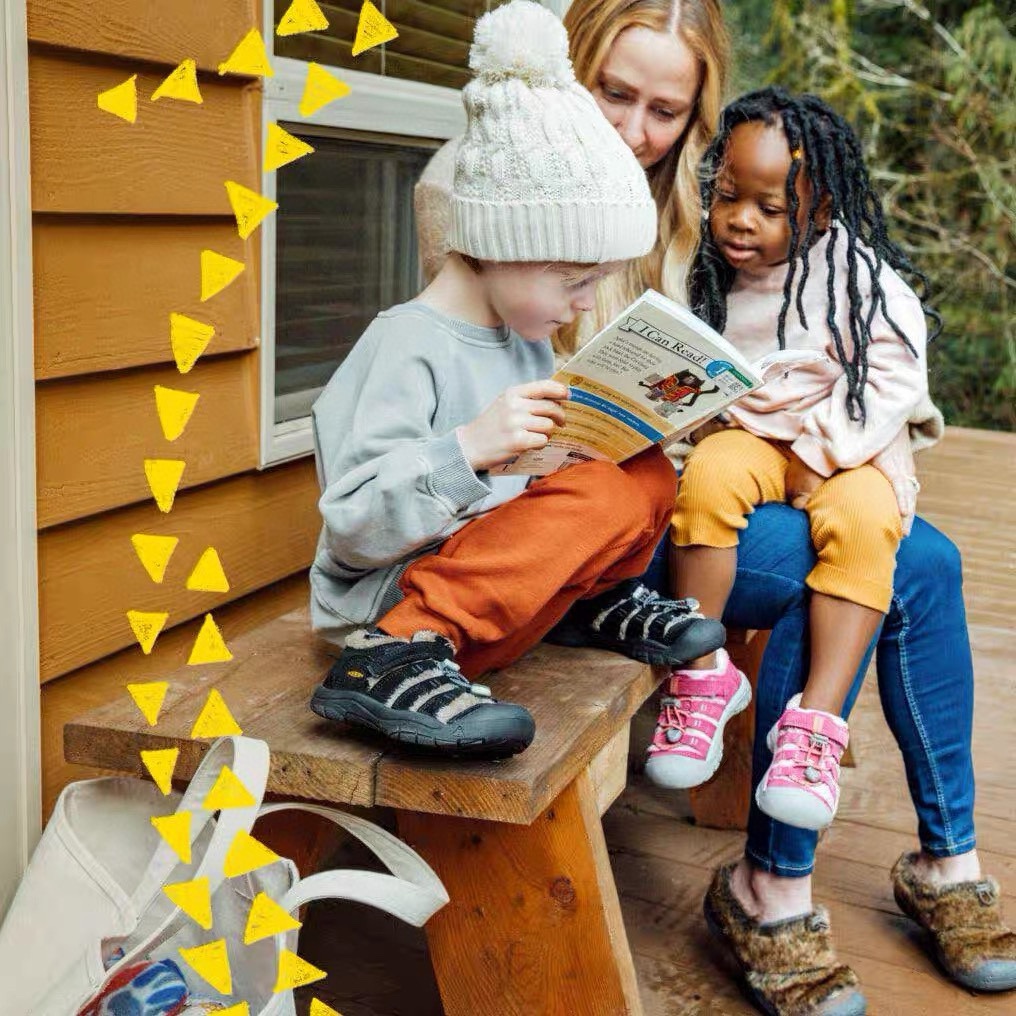 图片[9]-新色出货 加绒KEEN冬季新款毛毛户外儿童登山鞋 尺码：24-37码 超赞的PARK shop联名系列🆕 毛毛拼接鞋面，质感超赞👍🏻 户外登山的保护鞋头✌🏻 橡胶耐磨防滑大底✔️ 脚感超赞超舒适☁️-选品中心