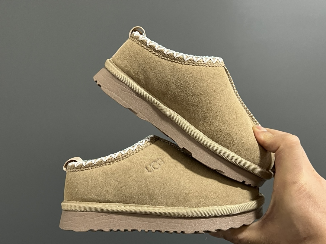 图片[9]-U家新款塔茨儿童亲子一脚蹬棉鞋 尺码：26-39码 经典UGG塔茨系列🆕 正确版来袭🔥 细节做工超精致 超轻EVA大底，脚感超赞👍🏻-选品中心