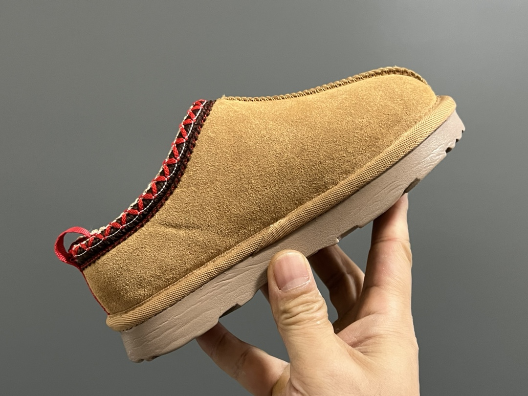 图片[6]-U家新款塔茨儿童亲子一脚蹬棉鞋 尺码：26-39码 经典UGG塔茨系列🆕 正确版来袭🔥 细节做工超精致 超轻EVA大底，脚感超赞👍🏻-选品中心