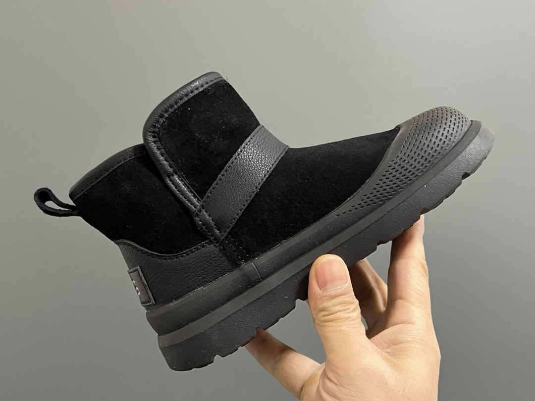 图片[6]-UGG新款卡扣皮毛一体儿童中帮雪地靴 尺码：26-37码 经典UGG系列❄️ 内里加绒加厚，暖暖过冬❄️ 精致卡扣，质感满满💯-选品中心