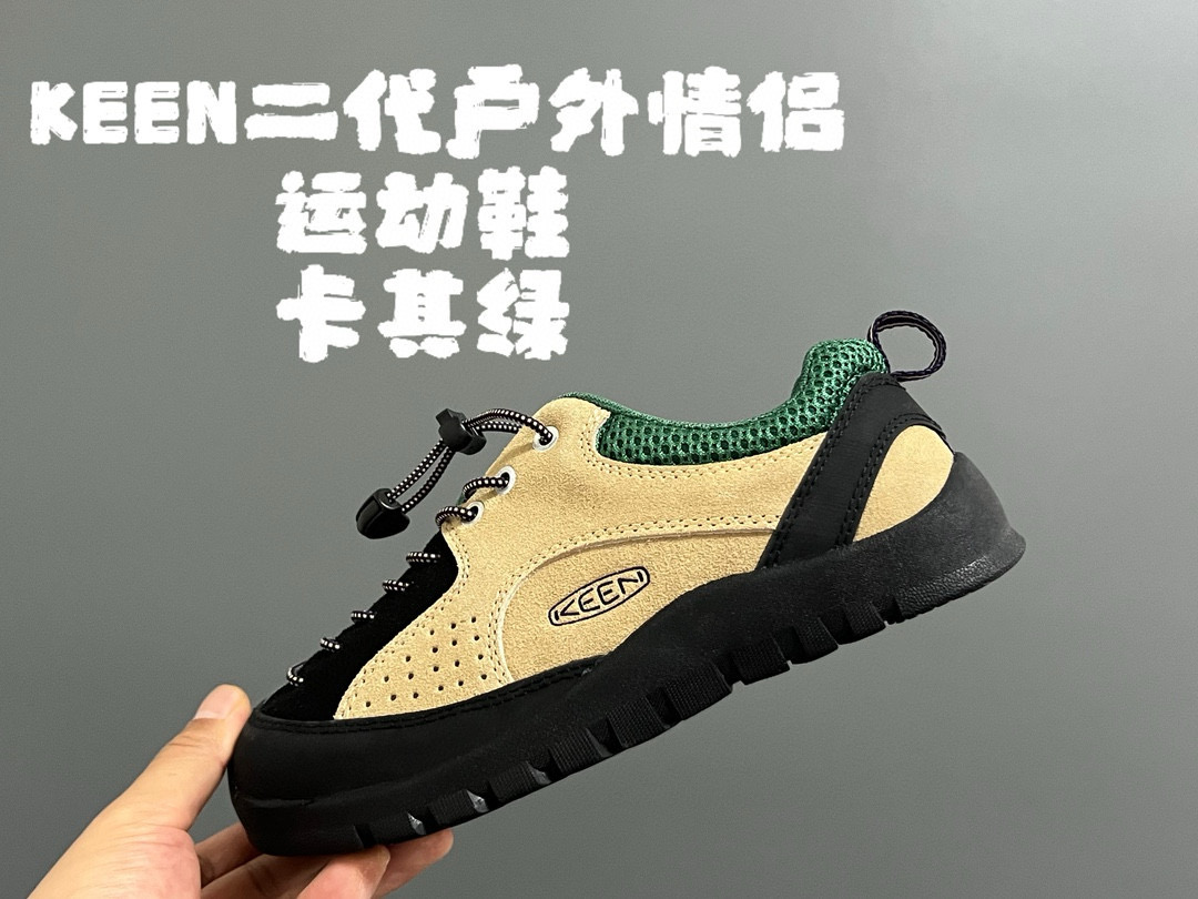 图片[2]-成人款7色 KEEN二代户外情侣运动鞋 尺码：35 36 37 38 39 40 41 42 43 44 45（灰粉35-40）其它6色35-45 超爱的潮牌户外系列🆕 优质麂皮拼接，质感满分💯 橡胶耐磨防滑大底，脚感超赞👍🏻 既满足户外运动又能满足日常✔️-选品中心