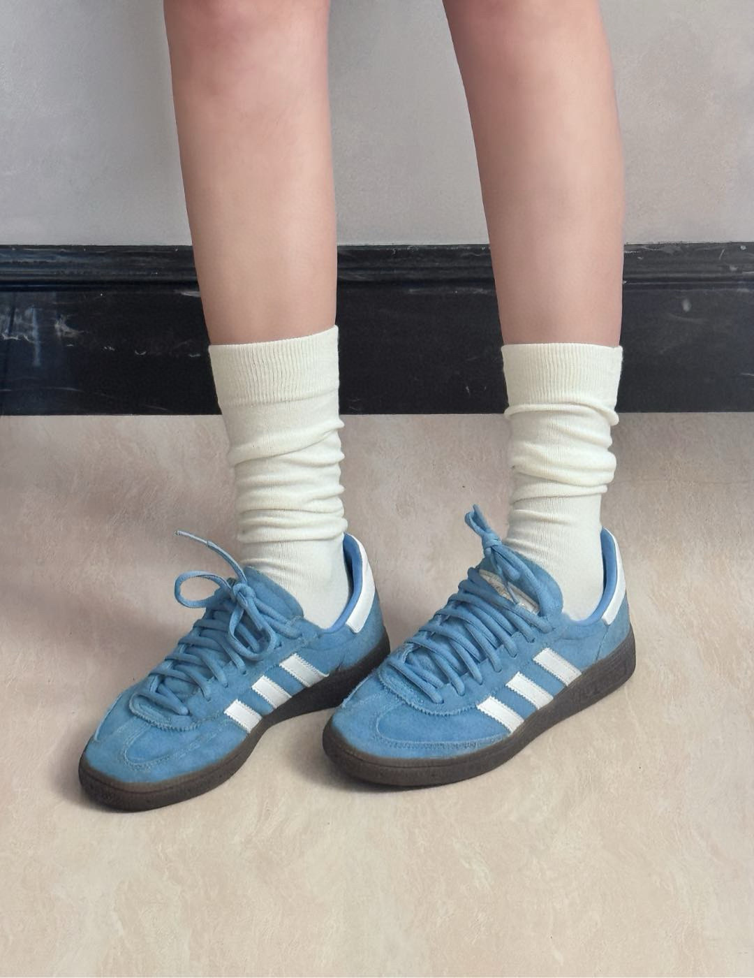 图片[9]-尺码表在这👇🏻A家新款handball spezial儿童手球鞋休闲鞋 尺码：24-37码 内长为适合脚长，脚多长选多长1. 例：脚长17左右28码比较合适 多花一分钟量好脚长，🉑节约来回换码的时间和运费哦😘-选品中心