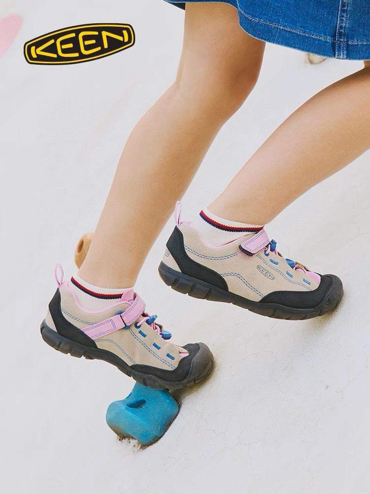 图片[5]-尺码表 KEEN 新配色户外儿童登山鞋 尺码：24-37码 祖国版YYDS‼️ 新配色好好看😍 优质麂皮面料，轻微防水💧 魔术贴➕松紧带设计，穿脱方便✔️ 橡胶耐磨防滑大底，脚感超赞👍🏻-选品中心
