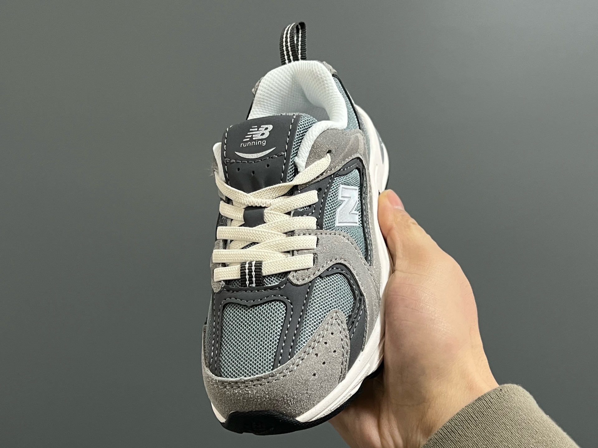 图片[3]-原单版牛B新款530网面儿童松紧带老爹运动鞋 尺码：26-37码 新工厂新工艺❤️ 经典NB530老爹款🆕 松紧带设计钱，穿脱超方便✌🏻 老爹款百搭又时髦✨-选品中心